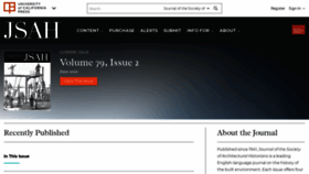 What Jsah.ucpress.edu website looked like in 2020 (3 years ago)