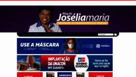 What Joseliamaria.com website looked like in 2020 (3 years ago)
