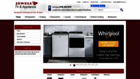 What Jewelltvappliance.com website looked like in 2020 (3 years ago)