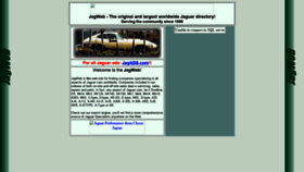 What Jagweb.com website looked like in 2020 (3 years ago)