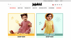 What Jojokid.com website looked like in 2020 (3 years ago)
