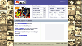 What Jigzone.com website looked like in 2020 (3 years ago)