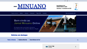 What Jminuano.com website looked like in 2020 (3 years ago)