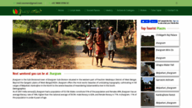 What Jhargram.in website looked like in 2020 (3 years ago)