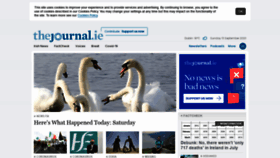 What Jrnl.ie website looked like in 2020 (3 years ago)