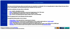 What Jedsoft.org website looked like in 2020 (3 years ago)
