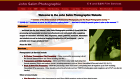 What Johnsalimphotographic.co.uk website looked like in 2020 (3 years ago)