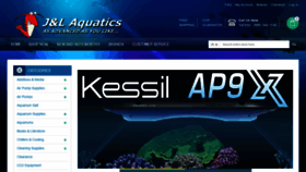 What Jlaquatics.com website looked like in 2020 (3 years ago)
