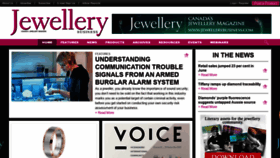 What Jewellerybusiness.com website looked like in 2020 (3 years ago)