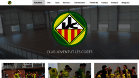 What Joventutlescorts.cat website looked like in 2020 (3 years ago)