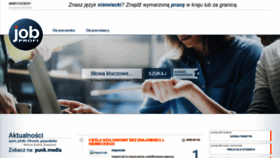 What Job-profi.pl website looked like in 2020 (3 years ago)