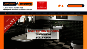What Junction2interiors.co.uk website looked like in 2020 (3 years ago)