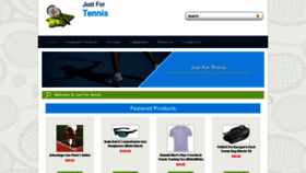 What Justfortennis.net website looked like in 2020 (3 years ago)