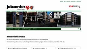 What Jobcenter-landkreis-loerrach.de website looked like in 2020 (3 years ago)