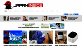 What Japaninsides.com website looked like in 2020 (3 years ago)