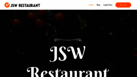 What Jswrestaurant.com website looked like in 2020 (3 years ago)