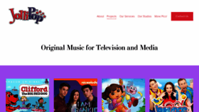 What Jollipopmusic.com website looked like in 2020 (3 years ago)
