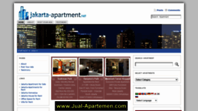 What Jakarta-apartment.net website looked like in 2020 (3 years ago)
