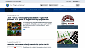 What Jaksic.hr website looked like in 2020 (3 years ago)