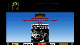 What Johncolemanburroughs.com website looked like in 2020 (3 years ago)