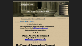 What Jrnyquist.com website looked like in 2020 (4 years ago)