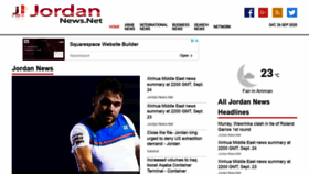 What Jordannews.net website looked like in 2020 (3 years ago)