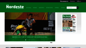 What Jornalnordeste.com website looked like in 2020 (3 years ago)
