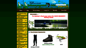 What Johnnyspond.com website looked like in 2020 (3 years ago)