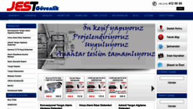What Jestguvenlik.com website looked like in 2020 (3 years ago)