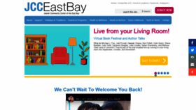 What Jcceastbay.org website looked like in 2020 (3 years ago)