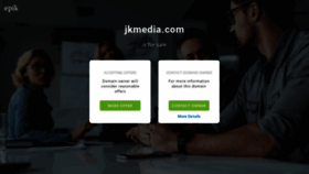 What Jkmedia.com website looked like in 2020 (3 years ago)