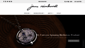 What Janareinhardt.com website looked like in 2020 (3 years ago)