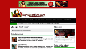 What Jugos-curativos.com website looked like in 2020 (3 years ago)