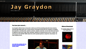 What Jaygraydon.com website looked like in 2020 (3 years ago)