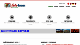 What Jela-komerc.me website looked like in 2020 (3 years ago)