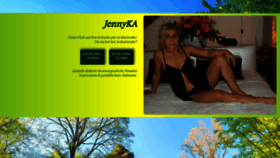What Jennyka.de website looked like in 2020 (3 years ago)