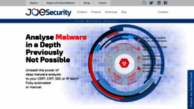 What Joesecurity.org website looked like in 2020 (3 years ago)