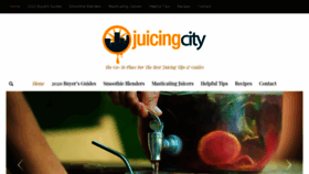 What Juicingcity.com website looked like in 2020 (3 years ago)