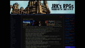 What Jrkrpg.pl website looked like in 2020 (3 years ago)