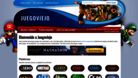 What Juegoviejo.com website looked like in 2020 (3 years ago)