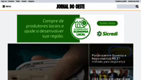 What Jornaldooeste.com.br website looked like in 2020 (3 years ago)