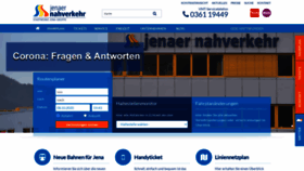 What Jenah.de website looked like in 2020 (3 years ago)