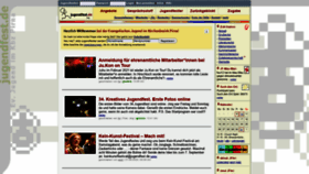What Jugendfest.de website looked like in 2020 (3 years ago)