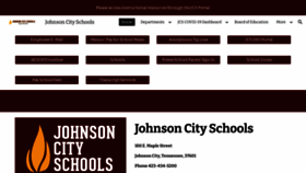 What Jcschools.org website looked like in 2020 (3 years ago)