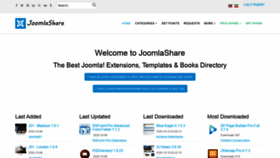 What Joomlashare.net website looked like in 2020 (3 years ago)