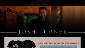 What Joshturner.com website looked like in 2020 (3 years ago)