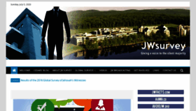 What Jwsurvey.org website looked like in 2020 (3 years ago)