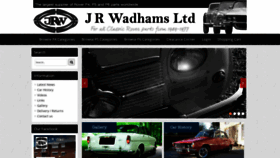 What Jrwadhams.co.uk website looked like in 2020 (3 years ago)