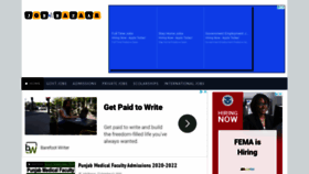 What Jobbazaar.info website looked like in 2020 (3 years ago)