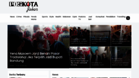 What Jabar.poskota.co.id website looked like in 2020 (3 years ago)